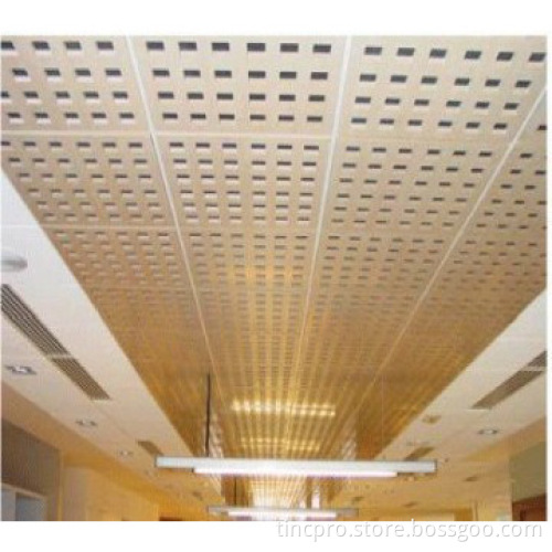 Perforated Acoustic Gypsum Board